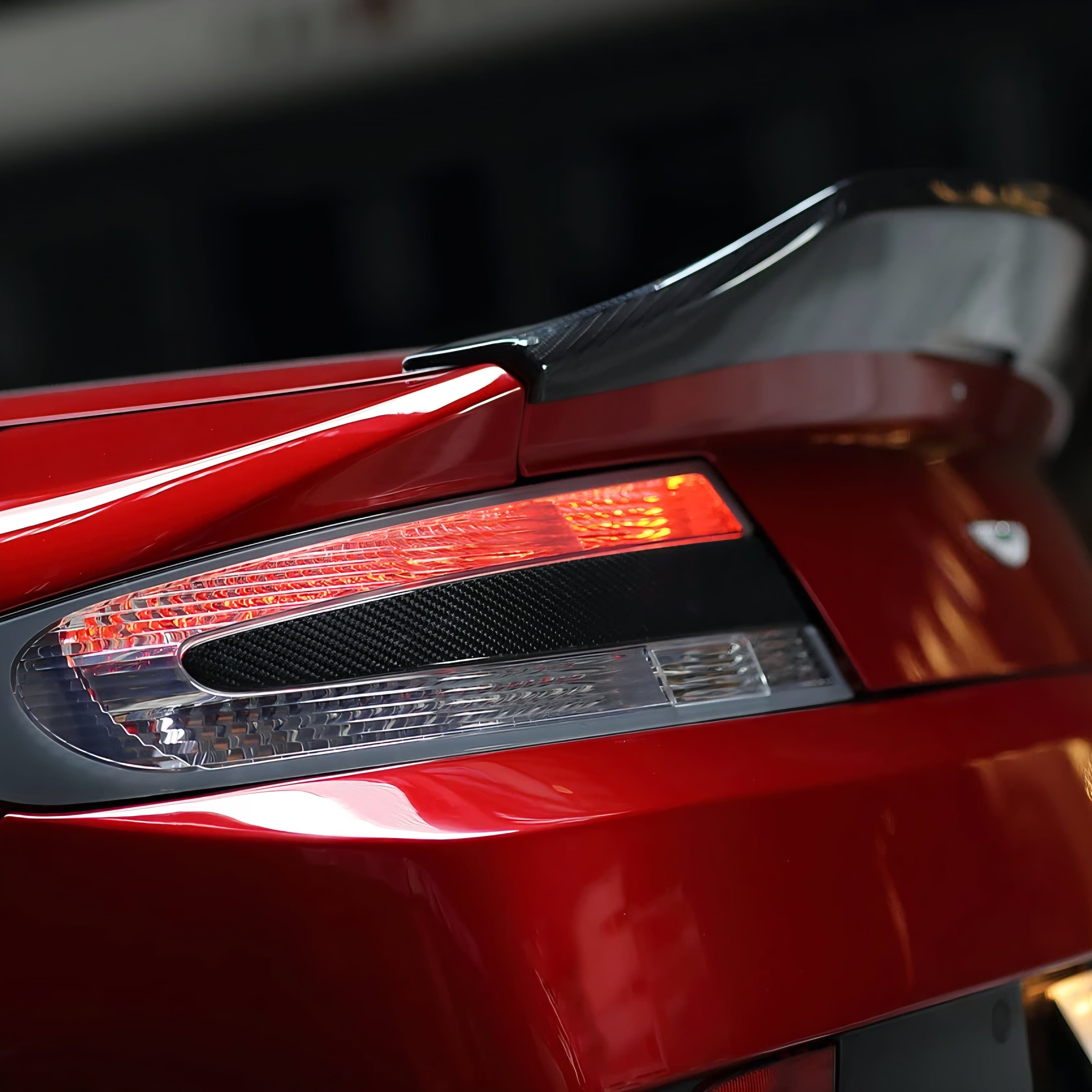 Carbon Series Rear Spoiler For Aston Martin V8 Vantage
