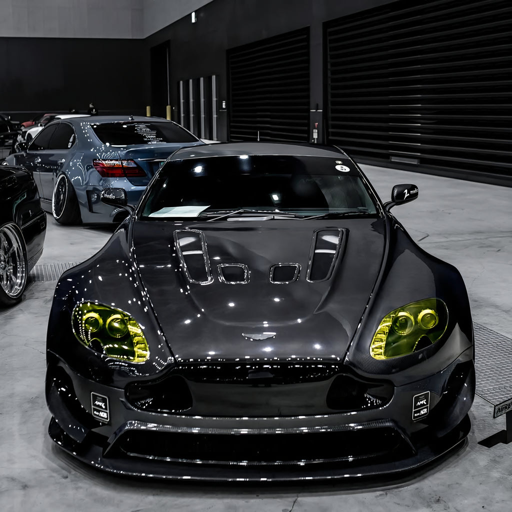 Carbon Series Vented Bonnet For Aston Martin V8 Vantage