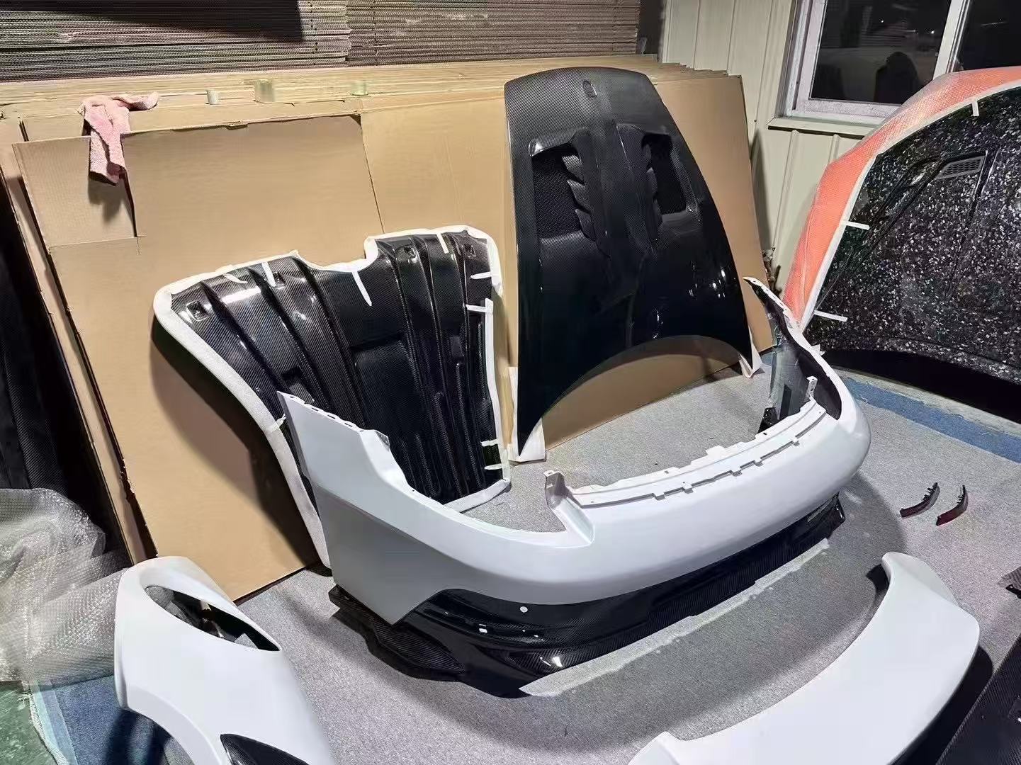 Porsche 911 GT3 widebody aero kit