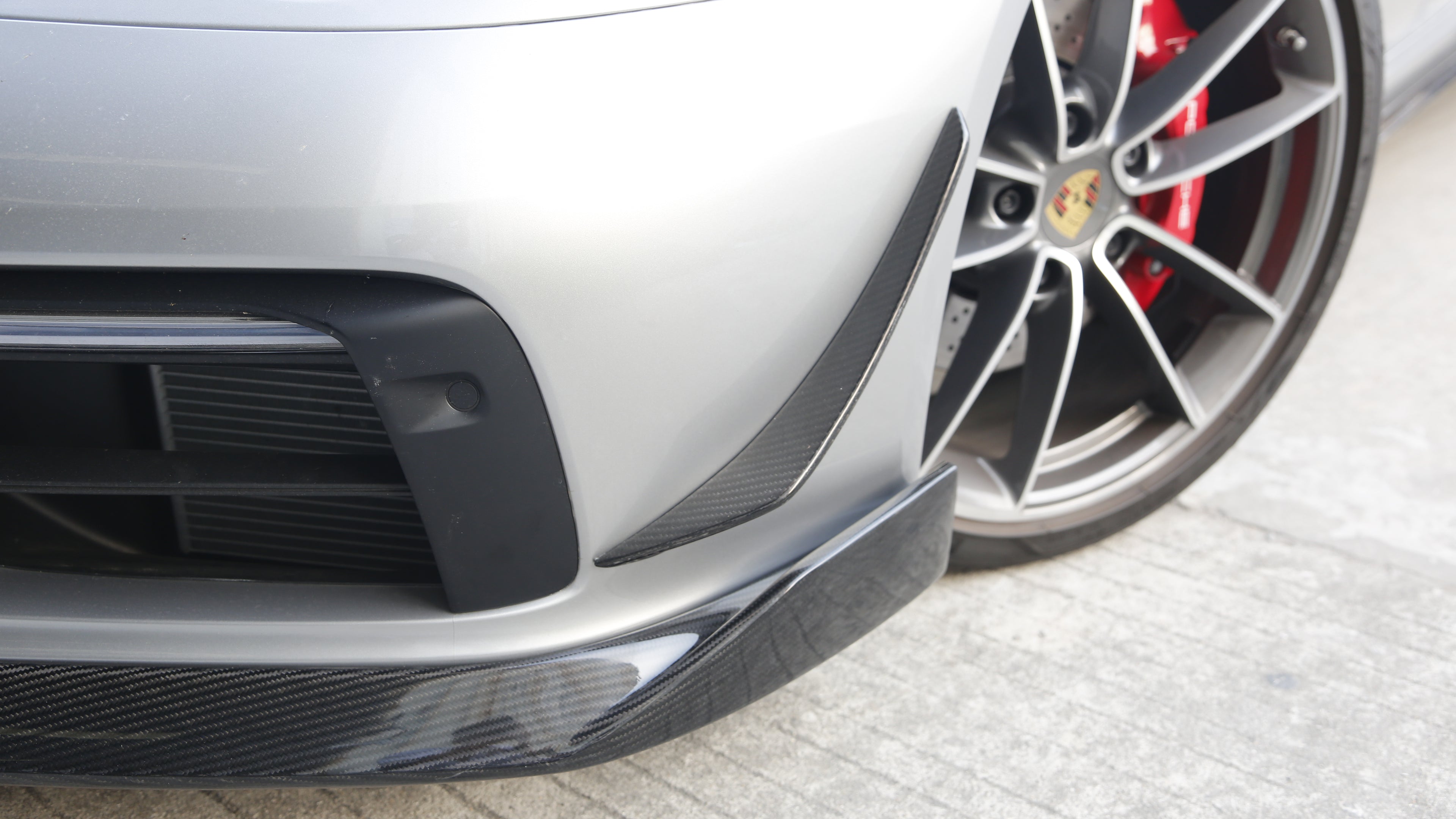 Carbon Series Amans Signature Front Bumper Spoiler For Porsche 911 (992)