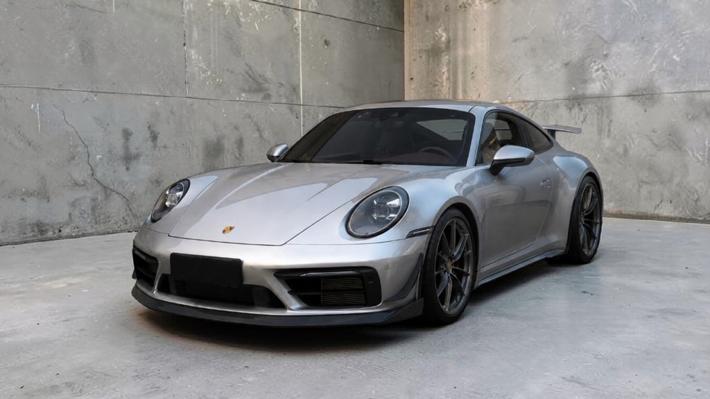 Carbon Series Amans Signature Front Bumper Lip For Porsche 911 (992)