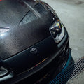 Carbon Series TRD Sports Signature Bonnet For Toyota Supra MK4