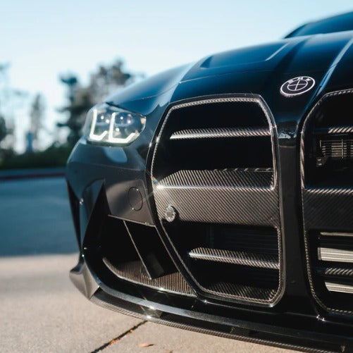 Carbon Series M Performance Signature Three-Stage Front Lip For BMW G80 M3 / G82 M4