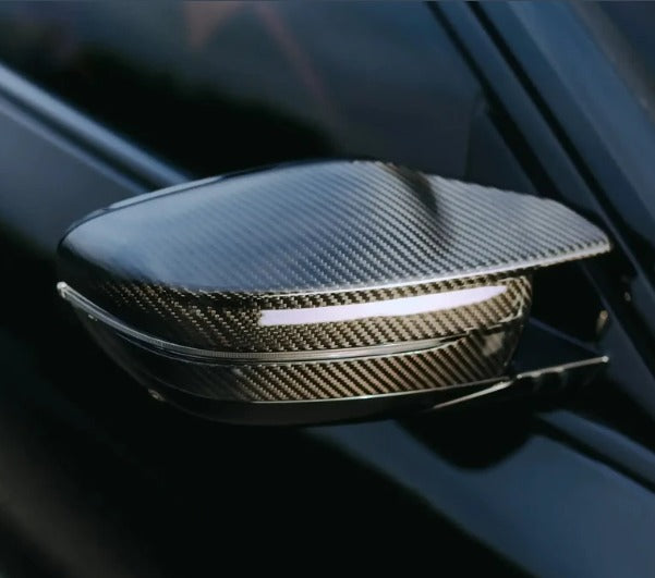 Carbon Series G80 Convertion Mirror Cover Replacement Set For BMW G20 3 Series