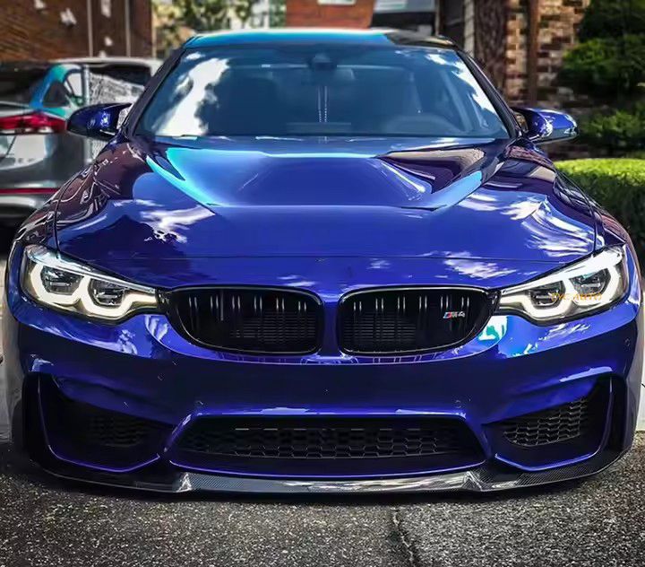 Carbon Series CSL Signature Front Bumper Lip For BMW F80 M3 / F82 M4