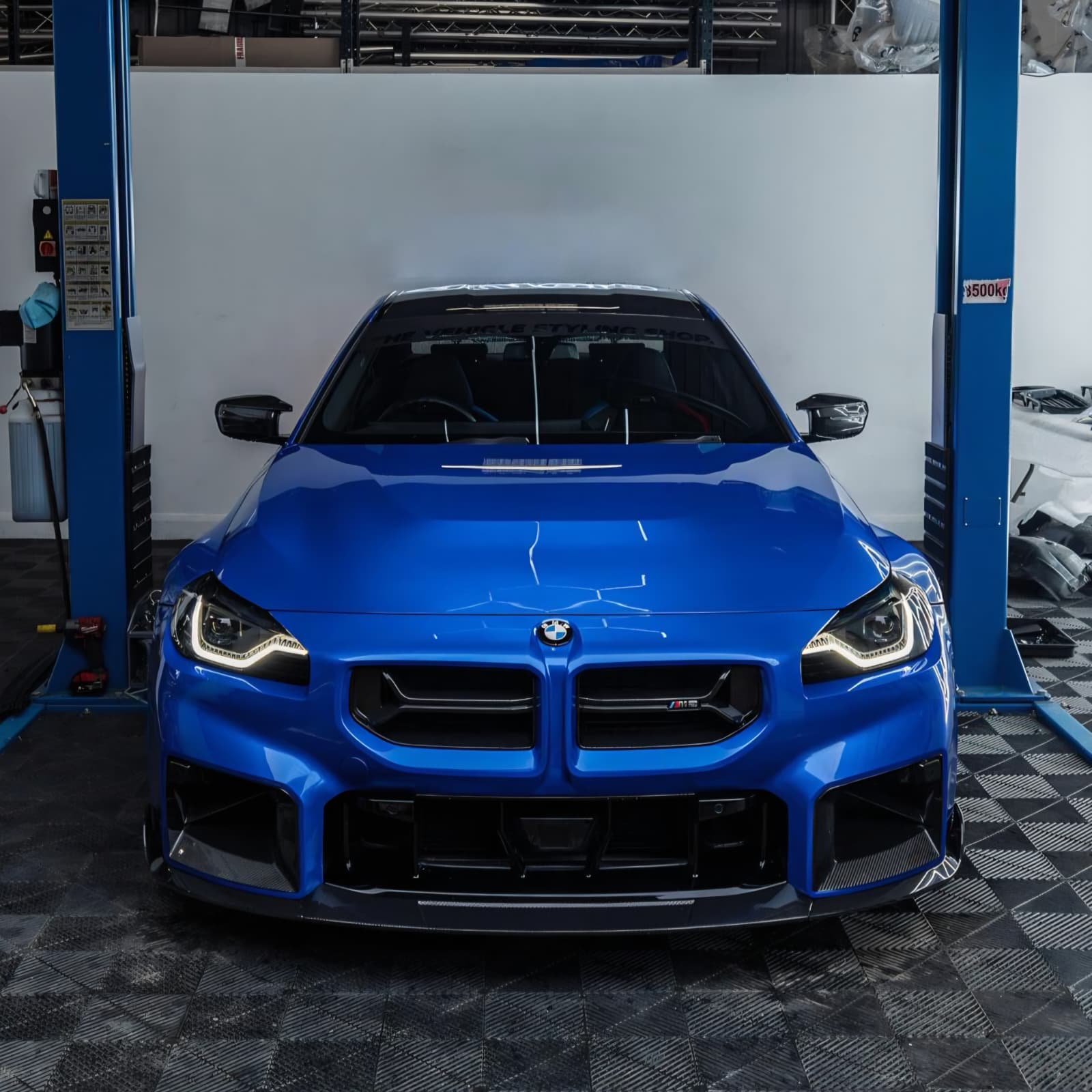 Carbon Series CSL Signature Front Bumper Centre Grille For BMW G87 M2