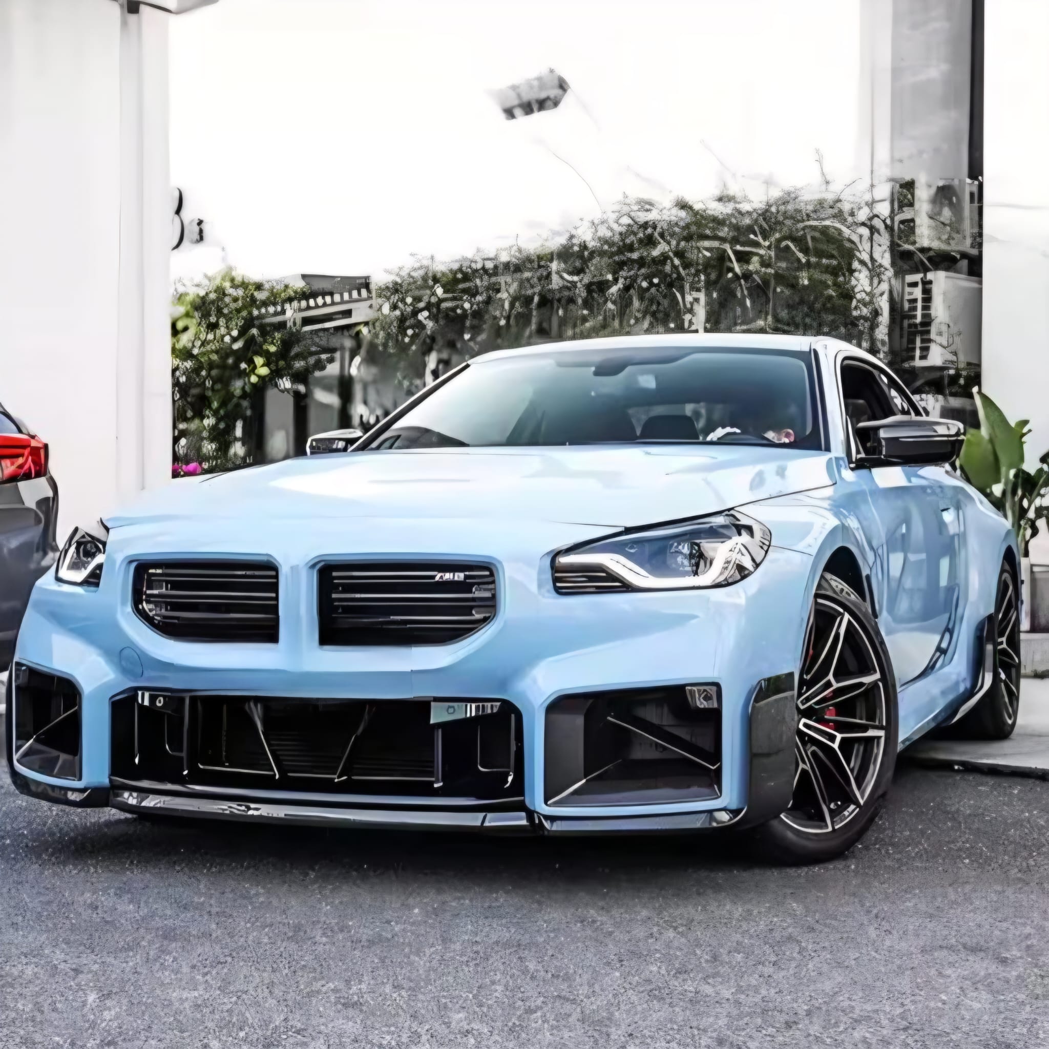 Carbon Series M Performance Signature Front Bumper Lip For BMW G87 M2