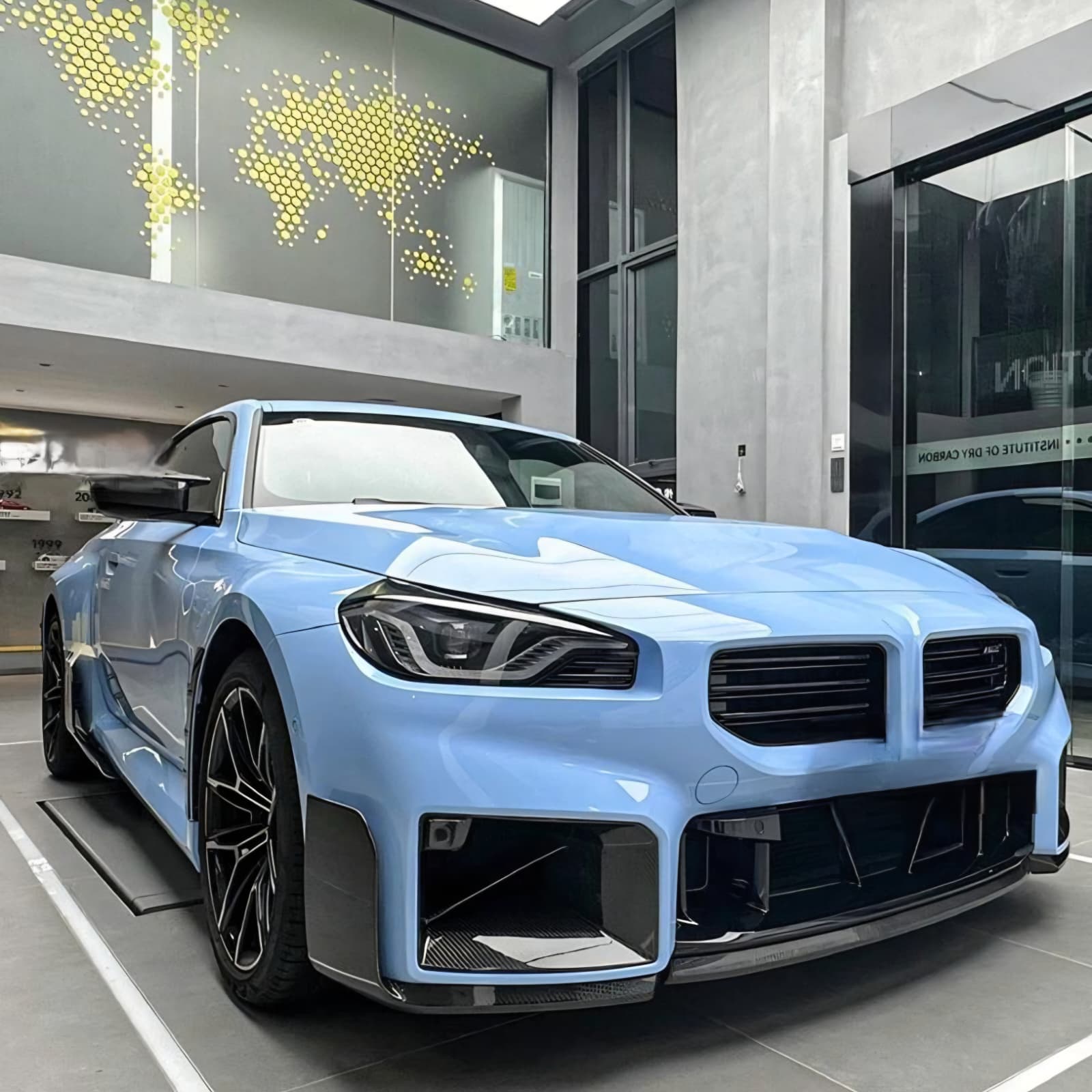 Carbon Series M Performance Signature Front Bumper Lip For BMW G87 M2