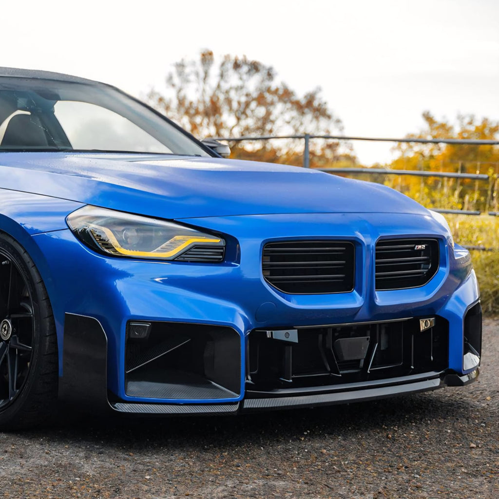 Carbon Series Front Bumper Air Vent Outlets For BMW G87 M2