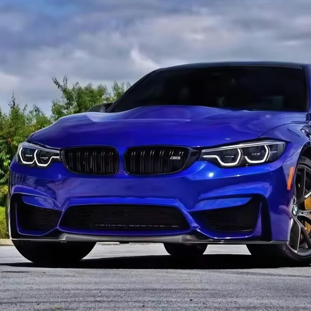 Carbon Series CSL Signature Front Bumper Lip For BMW F80 M3 / F82 M4