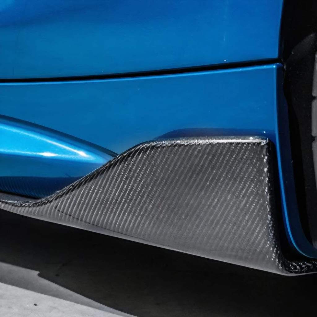 Carbon Series M Performance Signature Side Skirt Splitter Winglets For BMW F87 M2