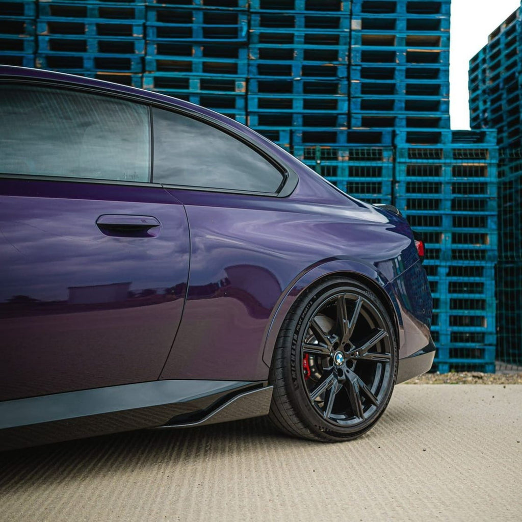 Carbon Series M Performance Signature Side Skirt Splitter Winglets For BMW F87 M2
