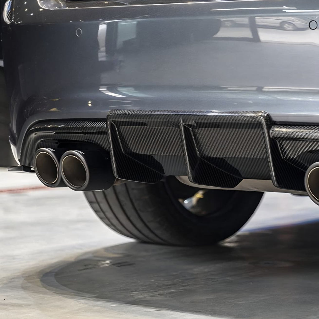 Carbon Series MTC Signature Rear Bumper Diffuser For BMW F87 M2