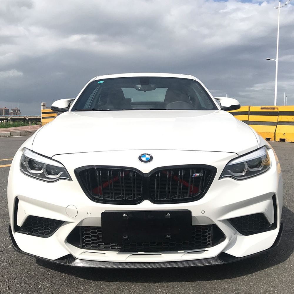 Carbon Series M Performance Signature Front Bumper Lip For BMW F87 M2