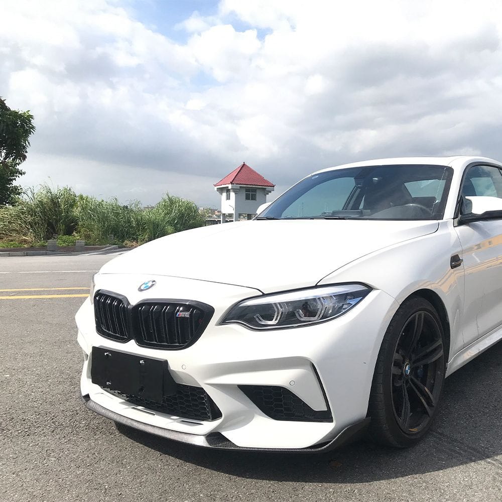 Carbon Series M Performance Signature Front Bumper Lip For BMW F87 M2