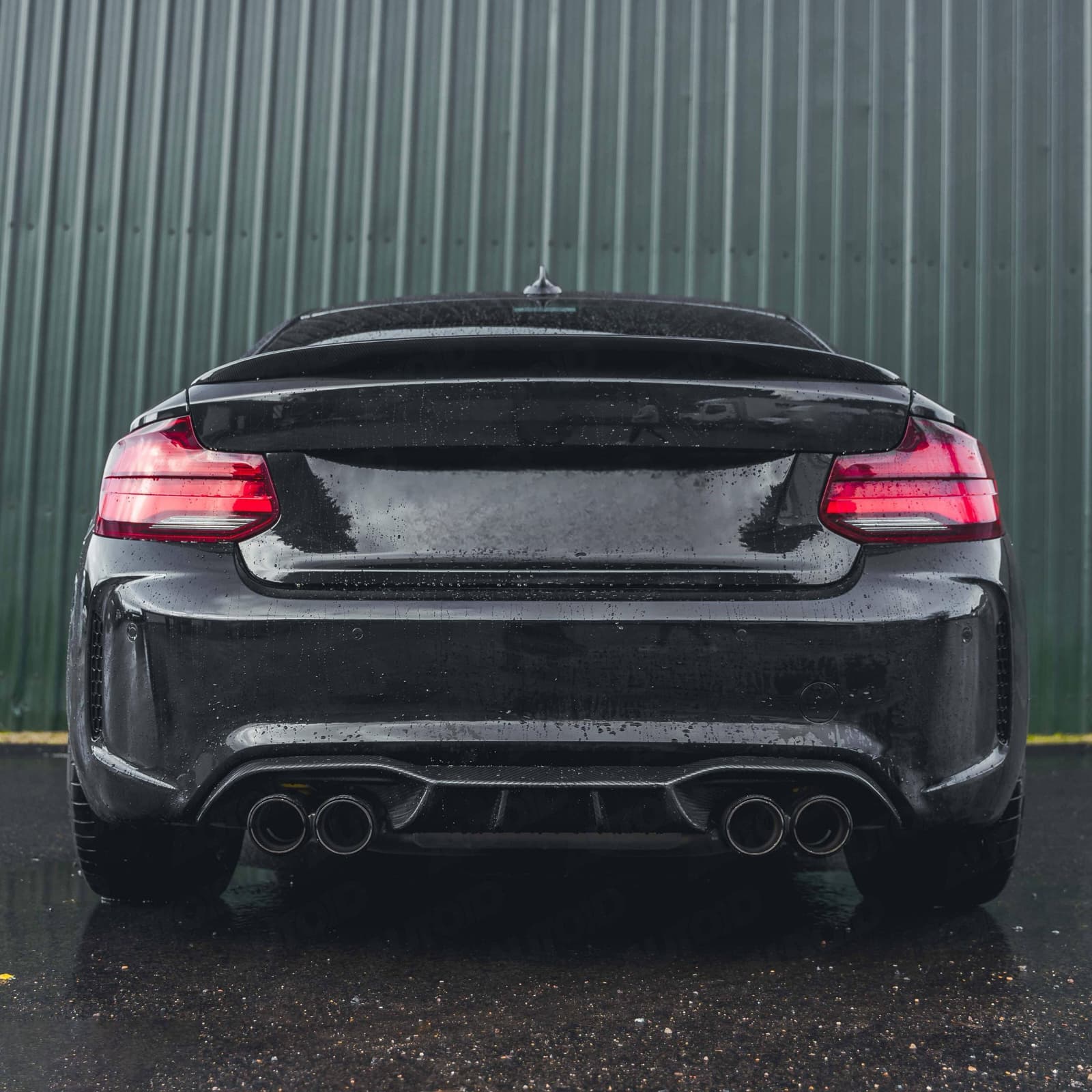 Carbon Series M Performance Signature Rear Bumper Diffuser For BMW F87 M2
