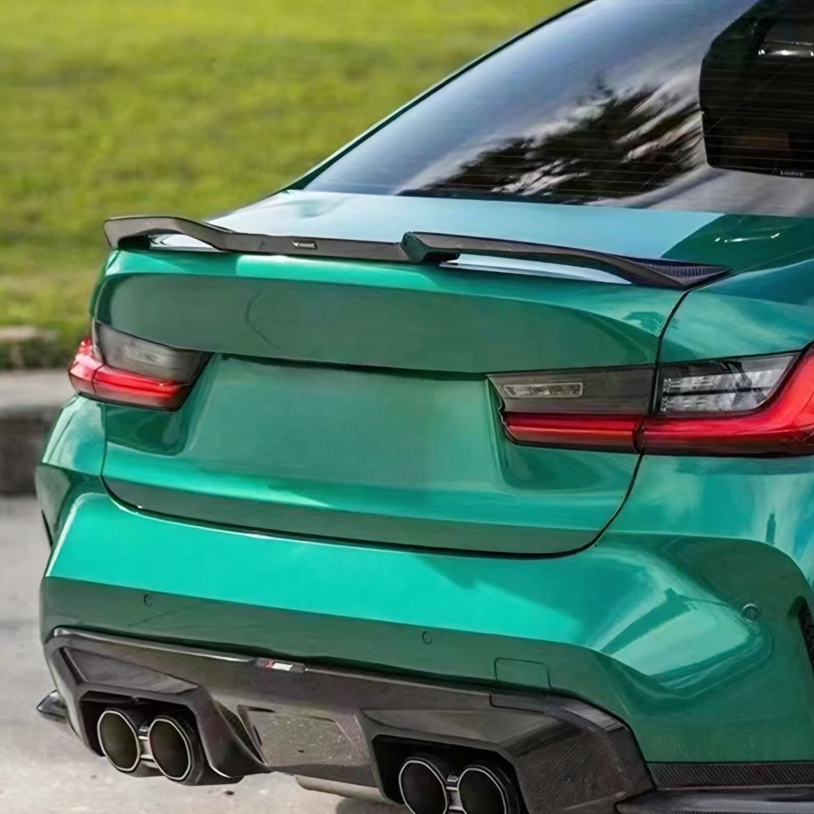 Carbon Series Vorsteiner Signature Rear Spoiler For BMW F90 M5