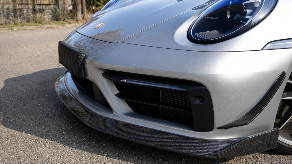 Carbon Series Amans Signature Front Bumper Spoiler For Porsche 911 (992)
