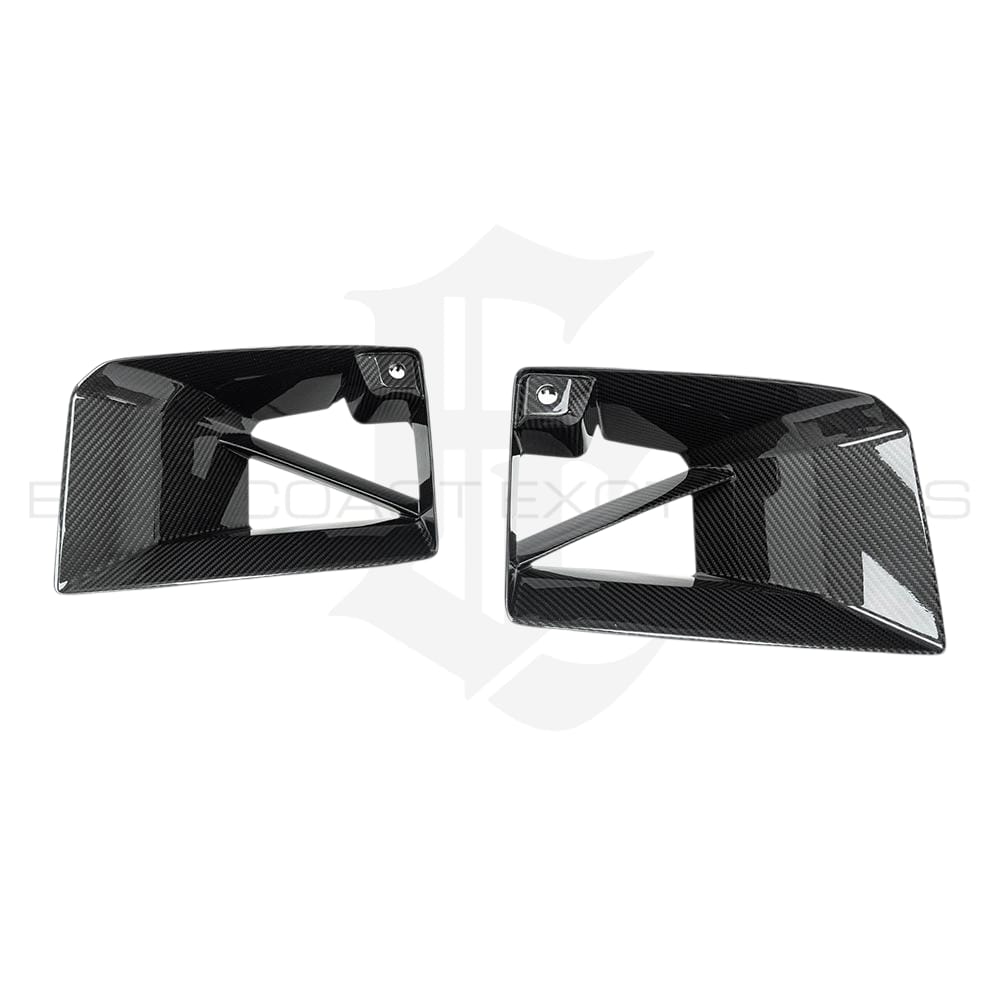 Carbon Series Front Bumper Air Vent Outlets For BMW G87 M2