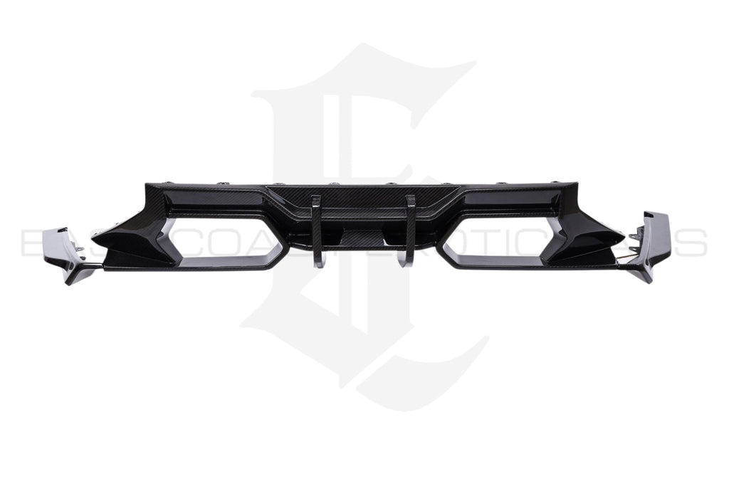 Carbon Series SooQoo Signature Rear Bumper Diffuser For BMW G87 M2