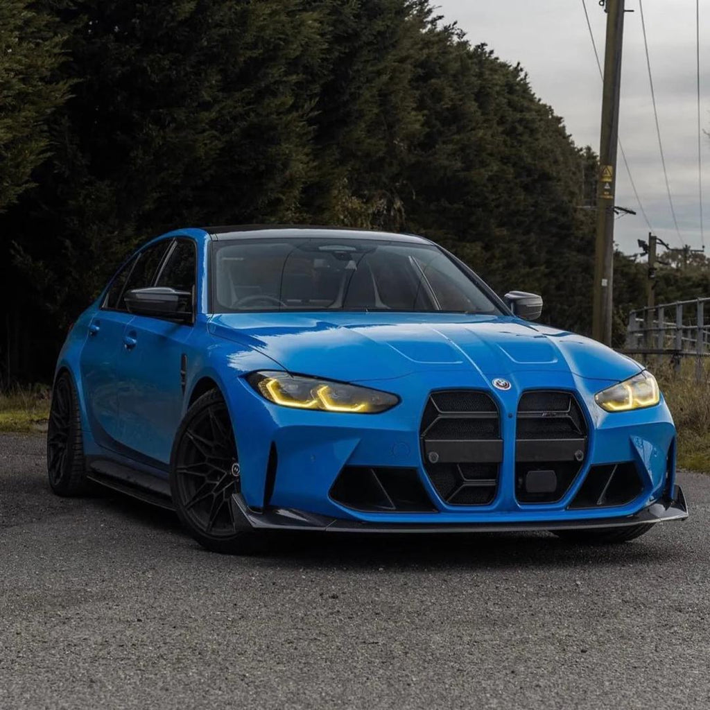 Carbon Series CSL Signature Three-Stage Front Lip For BMW G80 M3 / G82 M4