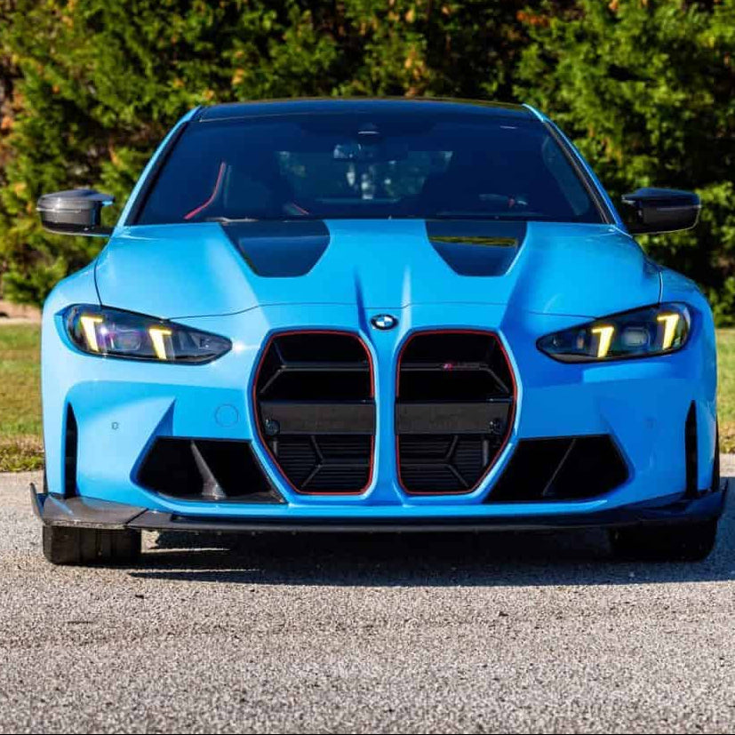 Carbon Series CSL Signature Three-Stage Front Lip For BMW G80 M3 / G82 M4