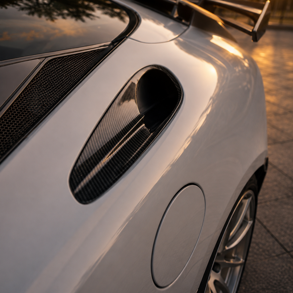 Carbon Series Rear Fender Air Intake Trim Set for McLaren GT