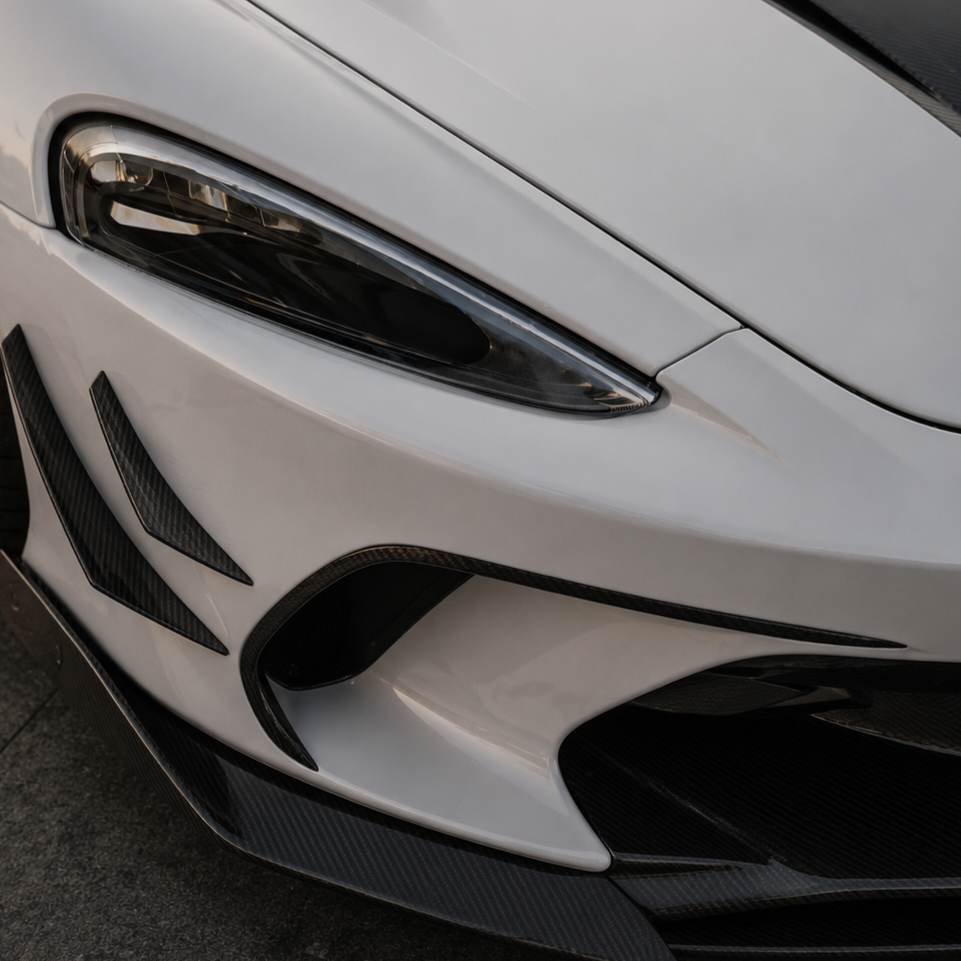 Carbon Series Aerodynamic Front Bumper Spoiler for McLaren GT