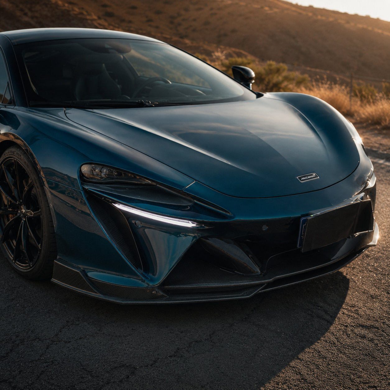 Carbon Series Aerodynamic Front Lip for McLaren Artura