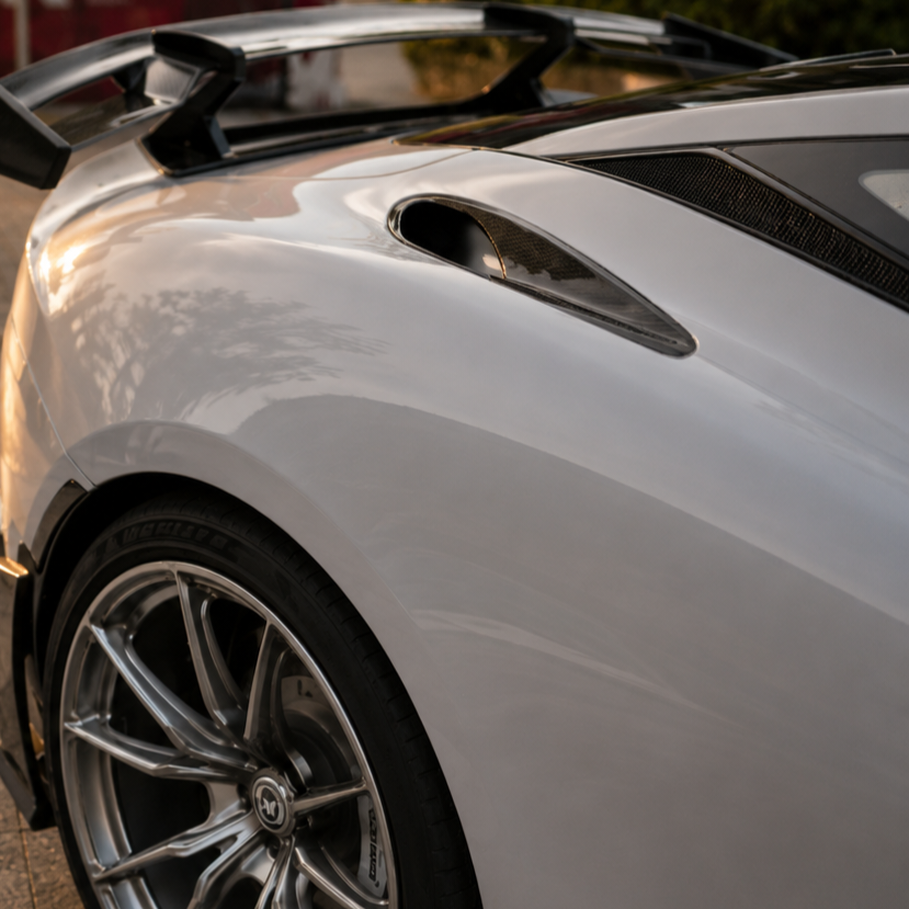Carbon Series Rear Fender Air Intake Trim Set for McLaren GT