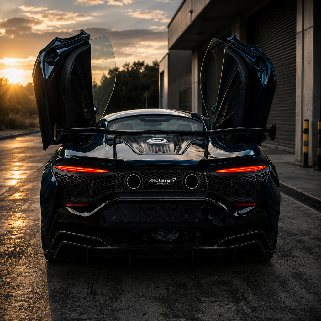 Carbon Series Aerodynamic Rear Diffuser for McLaren Artura