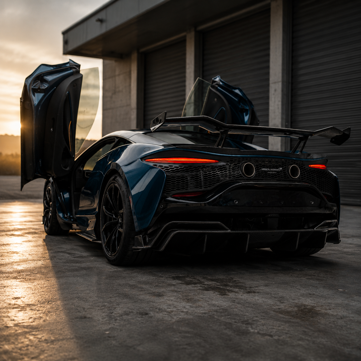 Carbon Series Aerodynamic Rear Diffuser for McLaren Artura