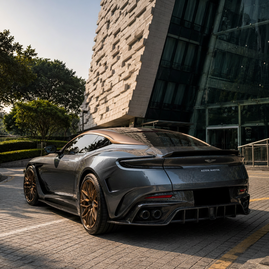Carbon Series Aerodynamic Rear Diffuser for Aston Martin DB11