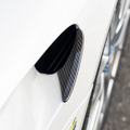 Carbon Series Weissach Signature Front Fender Vent Ornament Overlay Set For Porsche 918 Spyder