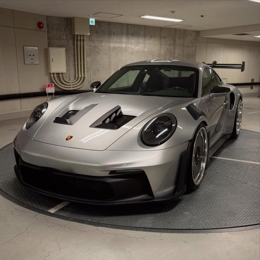 Carbon Series GT3 RS Wheel Cover Set (4 Units) For Porsche 911 991 / 991.2 / 992