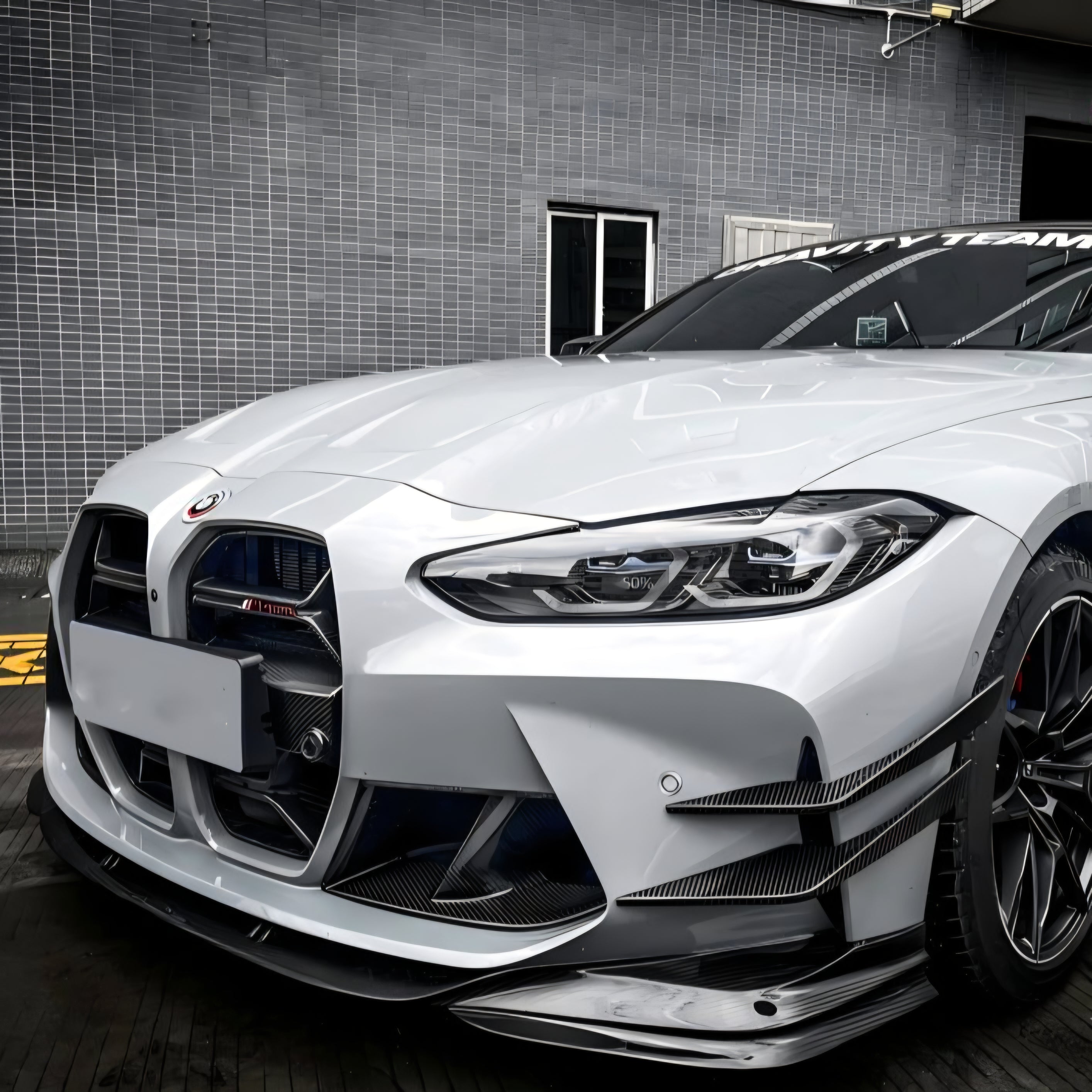Carbon Series Front Bumper Lip Splitter For BMW G80 M3 / G82 M4
