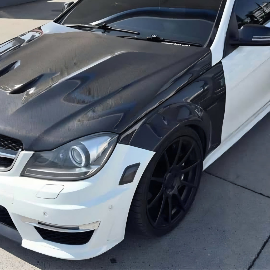 Carbon Series Front Fender For Mercedes-Benz W204 C63